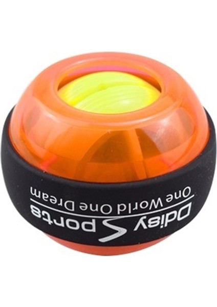 Bilek Topu Gyroskope Powerball Bilek Egzersiz Güç Kuvvet Topu Gyro Atletik Bilimbal El Spinner LED Hız | Elektrikli Bilekler (Mavi) (Yurt Dışından)