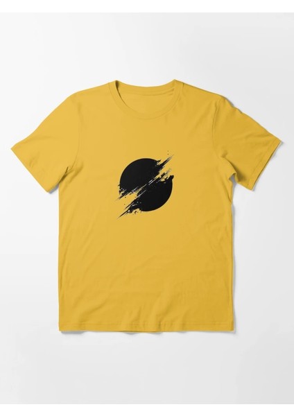 Gezegen Baskılı Bisiklet Yaka T-Shirt fiyatları