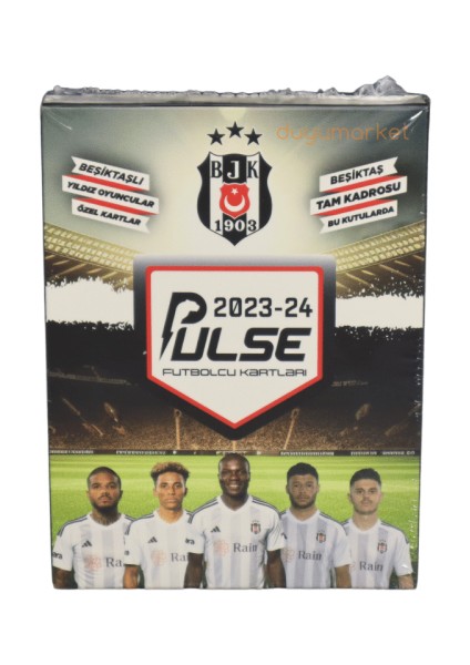 Beşiktaş 2023-24 Pulse Serisi Futbolcu Kartları