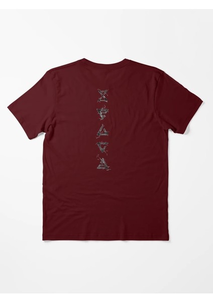 Üçgen Baskılı Bisiklet Yaka T-Shirt fiyatları