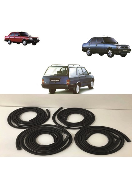 Tofaş Kartal Doğan Şahin Kapı Fitil Set 4 Kapı Takım 98000460