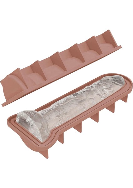 Yetişkin Şakası Buz Küpü Kalıp Tepsileri Eğlenceli Şekiller, Buz Soğutma Için Silikon Kişiselleştirilmiş Buz Küpü Kalıp Viski Kokteyller Meyve Suyu Içecek Çay ve Kahve Buz Blokları (Yurt Dışından)