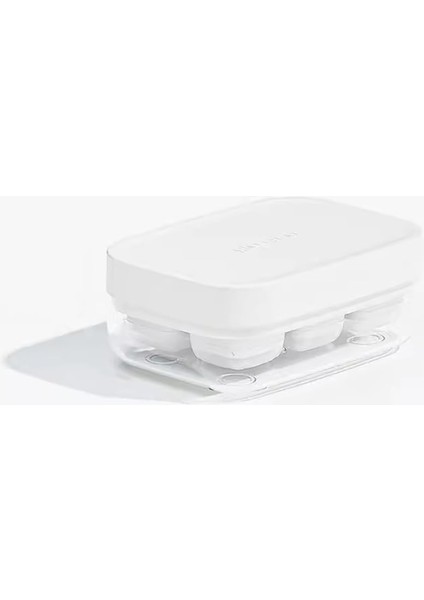 Buz Küpü Tepsi Mini Buz Küpleri Kapaklı Kalıplar 6 Adet Kolay Bırakılan Buz Küpleri Tepsileri Dondurucu Için Küçük Buz Kafes Tepsisi (Yurt Dışından)