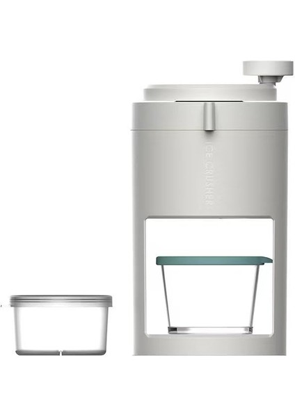 Buz Kırıcı Buz Makinesi Kar Konisi Makinesi Kılavuzu - Ücretsiz Buz Küpü Tepsileri ile Taşınabilir Buz Kırıcı ve Tıraşlı Buz Makinesi - Bpa Içermez (Yurt Dışından)