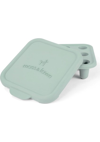 Buz Küpü Tepsisi, Anne Sütü, Mama, Kemik Suyu, Püreler ve Bebek Maması Için Yem Besleyici Dondurucu Kalıbı - Fern (Yurt Dışından)