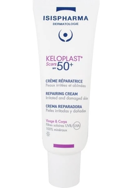 Isıs Pharma Keloplast Scars SPF50+ Repairing Cream 40 ml