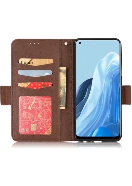 Oppo Bulmak Için Kılıf X5 Lite Yan Toka Manyetik Pu Deri Kart Yuvaları (Yurt Dışından)