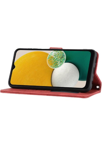 Samsung Galaxy M13 5g Darbeye Koruyucu Pu Deri Kılıf Için Flip Case (Yurt Dışından)