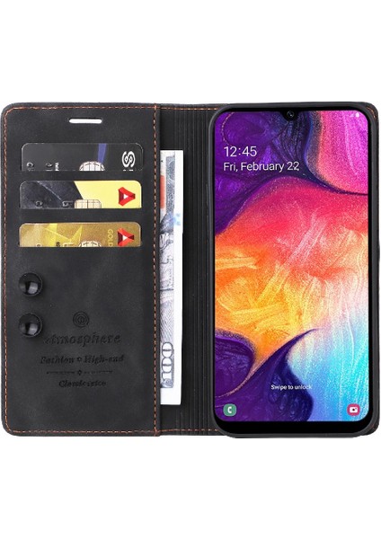 Samsung Galaxy A51 Için Flip Case Darbeye Cüzdan Kapak Çevirin Deri (Yurt Dışından) modelleri