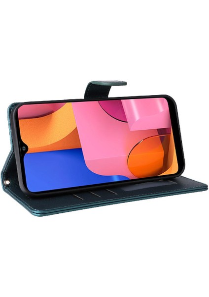 Samsung Galaxy A20S Flip Kapak Için Flip Case Darbeye Cüzdan Basit (Yurt Dışından) indirimleri