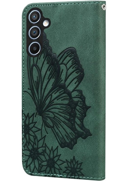 Samsung Galaxy A25 5g Büyük Kelebek Flip Telefon Kılıfı Kickstand (Yurt Dışından)