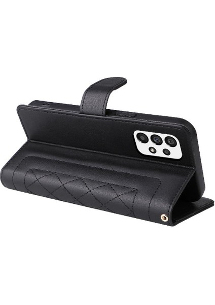 Samsung Galaxy A73 5g Için Flip Case Cüzdan Deri Kılıf Basit Iş (Yurt Dışından) modelleri