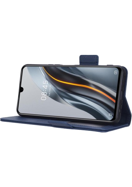 Infinix Not 12 G96 Kart Yuvaları Için Kılıf Tutucu Cüzdan Manyetik Pu Deri (Yurt Dışından)