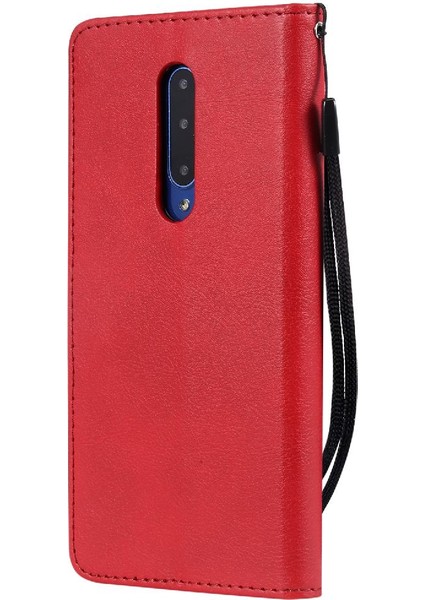 Oneplus 7 Pro Için Flip Case Kart Yuvası ile Yüksek Kaliteli Deri Iş (Yurt Dışından)