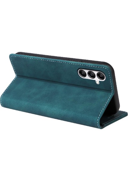 Samsung Galaxy A14 5g Için Flip Case Basit Iş Kapak Çevirin Cüzdan Kılıf (Yurt Dışından)