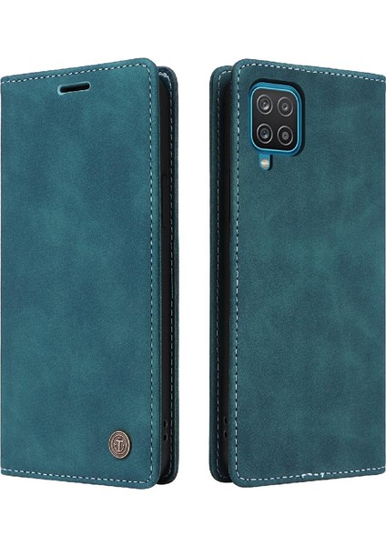 Samsung Galaxy A22 4g Için Flip Case Deri Kılıf Darbeye Cüzdan Çevirin (Yurt Dışından)