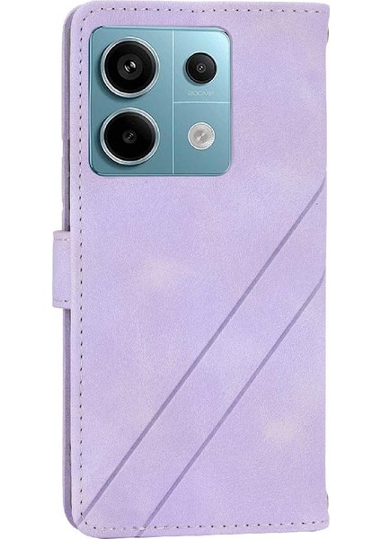 Xiaomi Poco X6 5g Anti Scratch Için Filp Durumda Tam Koruma Kickstand Pu (Yurt Dışından)