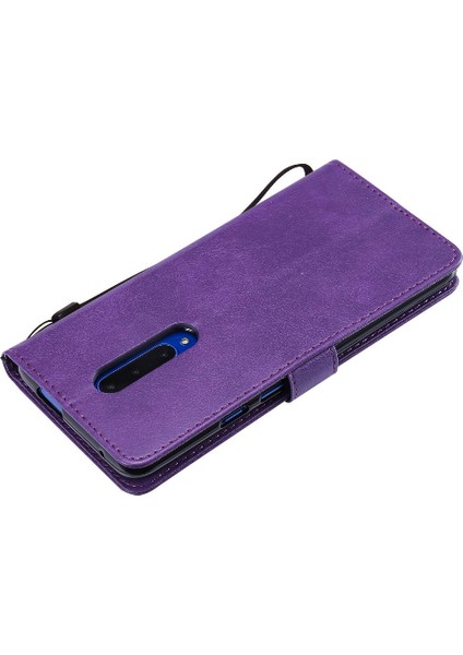 Oneplus 7 Pro Için Flip Case Kart Yuvası ile Yüksek Kaliteli Deri Iş (Yurt Dışından)