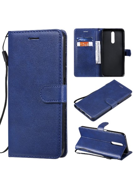 Kart Yuvası ile Oppo F11 Için Flip Case Iş Cüzdan Telefon Kılıfı Klasik (Yurt Dışından)