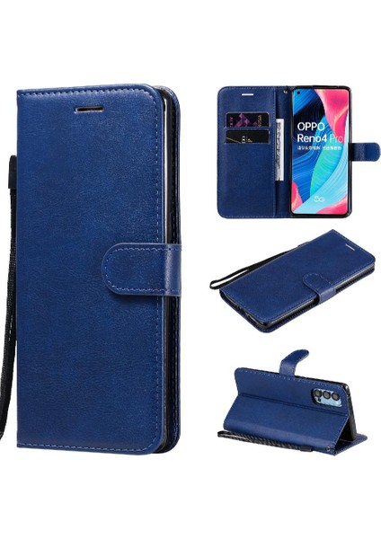 Oppo Oppo 4 Pro 5g Için Flip Case Yüksek Kalite Deri Iş Cüzdan Kılıf (Yurt Dışından)