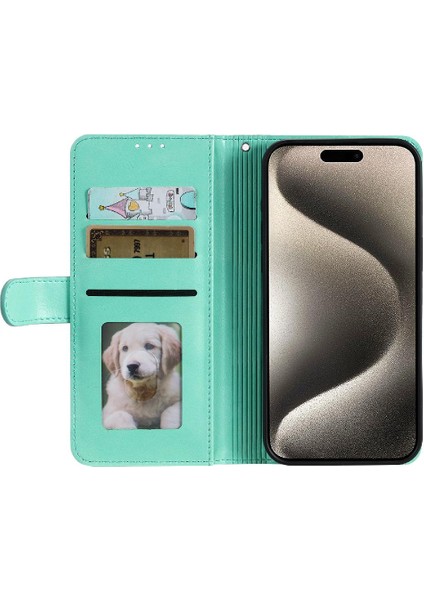 Iphone 11 Için Flip Case Pro Max 6 Kart Yuvaları Cüzdan Kickstand Pu Deri (Yurt Dışından)