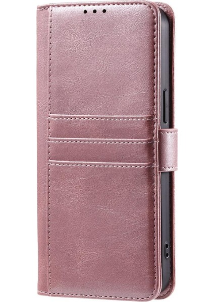 Iphone 12 Için Flip Case Pro Max Cüzdan Pu Deri 6 Kart Yuvaları Kickstand (Yurt Dışından)