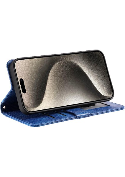 Iphone 11 Için Flip Case Pro Max 6 Kart Yuvaları Cüzdan Kickstand Pu Deri (Yurt Dışından)