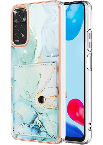 Xiaomi Redmi Için Not 11 4g Kart Yuvaları Yumuşak Tpu Tampon Ince Cüzdan (Yurt Dışından)