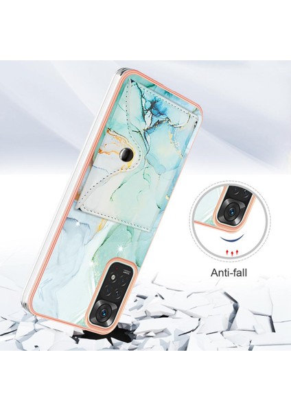 Xiaomi Redmi Için Not 11 4g Kart Yuvaları Yumuşak Tpu Tampon Ince Cüzdan (Yurt Dışından)