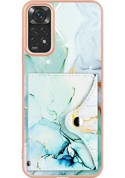 Xiaomi Redmi Için Not 11 4g Kart Yuvaları Yumuşak Tpu Tampon Ince Cüzdan (Yurt Dışından)