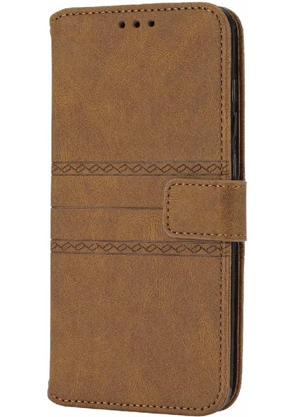 Xiaomi Redmi Not 9 Için Flip Case 4g Cüzdan Kılıf Kickstand Pu Deri (Yurt Dışından)
