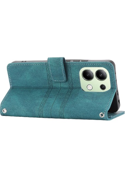 Xiaomi Redmi Not 13 Için Flip Case 4g Darbeye Koruyucu Kickstand Pu (Yurt Dışından) fırsatları