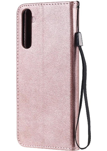 Kart Yuvası Klasik ile Realme 6 Iş Cüzdan Telefon Kılıfı Için Flip Case (Yurt Dışından) fırsatları
