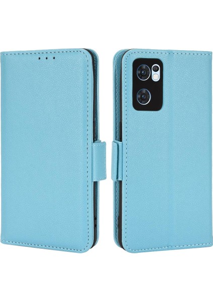 Oppo Bulmak Için Kılıf X5 Lite Yan Toka Manyetik Pu Deri Kart Yuvaları (Yurt Dışından)