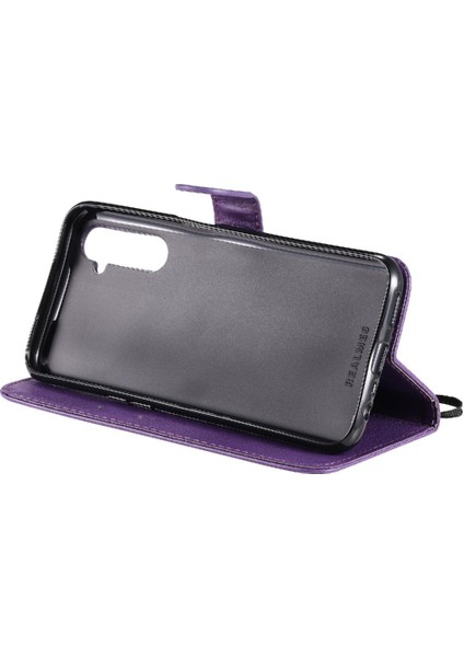 Kart Yuvası Klasik ile Realme 6 Iş Cüzdan Telefon Kılıfı Için Flip Case (Yurt Dışından) fırsatları