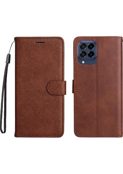 Kart Yuvası Iş Cüzdan Telefon ile Samsung Galaxy M53 5g Için Flip Case (Yurt Dışından) fırsatları