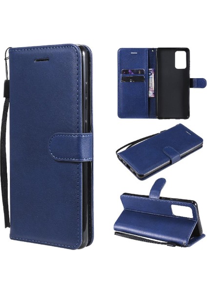 Kart Yuvası Iş Cüzdan Telefon Kılıfı ile Samsung Galaxy A72 Için Flip Case (Yurt Dışından)