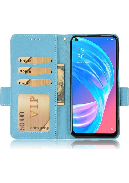 Oppo A72 5g Pu Deri Cüzdan Manyetik Yan Toka Kart Yuvaları Için Kılıf (Yurt Dışından) fiyatları