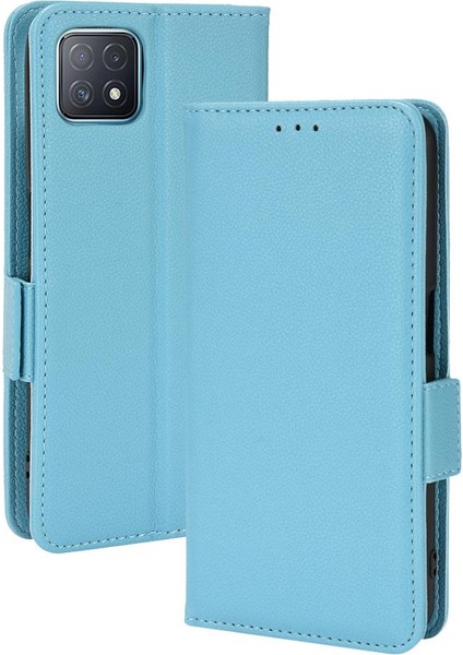 Oppo A72 5g Pu Deri Cüzdan Manyetik Yan Toka Kart Yuvaları Için Kılıf (Yurt Dışından) modelleri