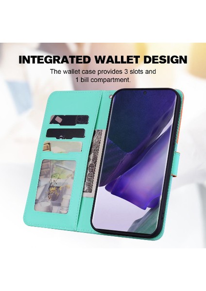 Samsung Galaxy Not 20 Için Kılıf Ultra Kapak Kapak Basit Iş Cüzdan (Yurt Dışından)