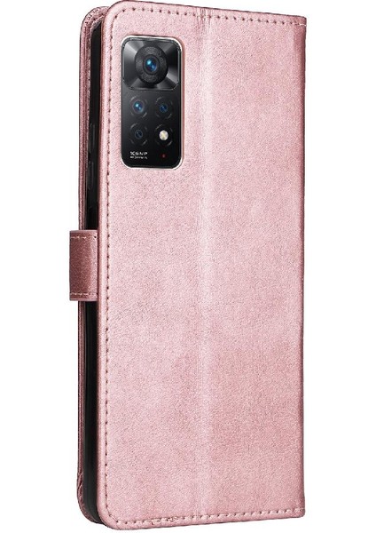 SZY Mall Xiaomi Redmi Not 11 Için Flip Case Pro 4g/5g Kart Yuvası ile Yüksek Kalite (Yurt Dışından)