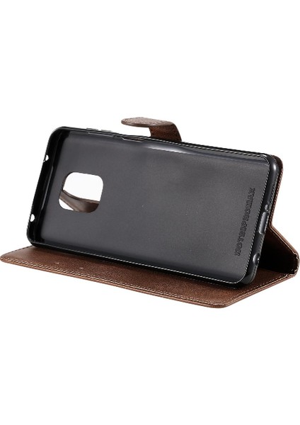 Xiaomi Redmi Not 9 Için Flip Case Pro/9s Kart ile Yüksek Kaliteli Deri (Yurt Dışından)