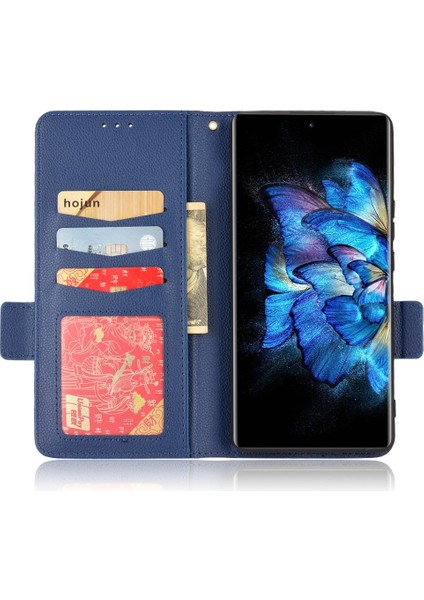Vivo x Not Için Kılıf Cüzdan Kart Yuvaları Tutucu Pu Deri Manyetik Yan (Yurt Dışından) indirimleri