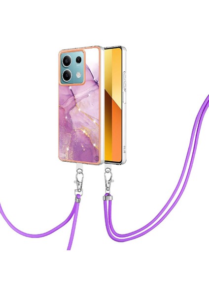 Xiaomi Redmi Için Not 13 5g Anti-Scratch Yumuşak Tampon Crossbody Kayış (Yurt Dışından)