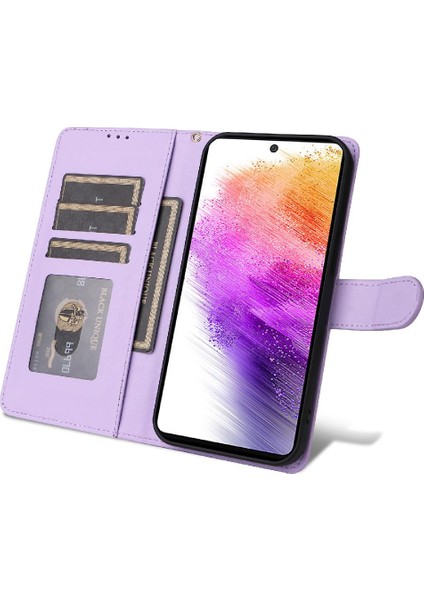 Samsung Galaxy A73 5g Için Flip Case Cüzdan Deri Kılıf Basit Iş (Yurt Dışından) indirimleri