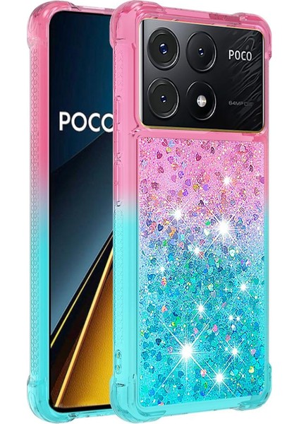 Xiaomi Redmi Için Kılıf Kflowing Akan Sparkle Hareketli Kapak Temizle Tampon Komik (Yurt Dışından)