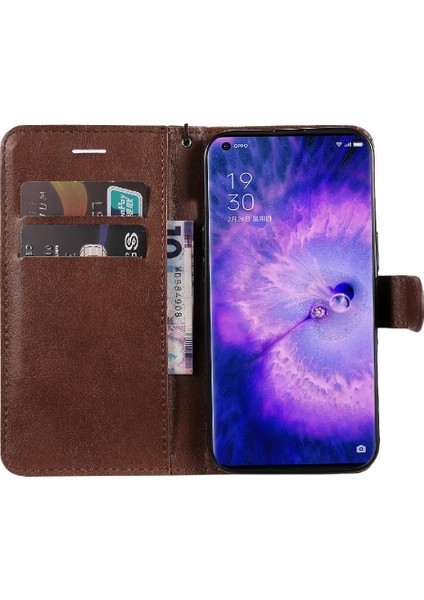 Oppo Bulmak Için Flip Case X5 Pro Yüksek Kaliteli Deri Klasik Düz Renk (Yurt Dışından)