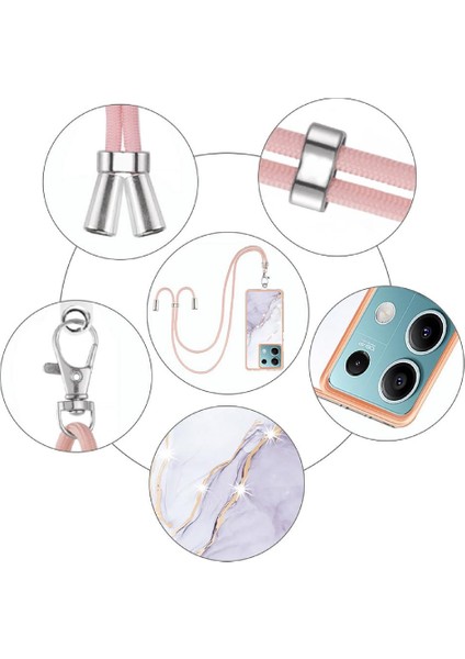 Xiaomi Redmi Için Not 13 5g Anti-Scratch Yumuşak Tampon Crossbody Kayış (Yurt Dışından) indirimleri