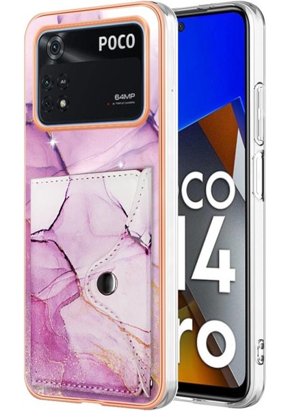 Xiaomi Poco M4 Pro 4g Kart Yuvaları Yumuşak Tpu Tampon Mermer Ince (Yurt Dışından)