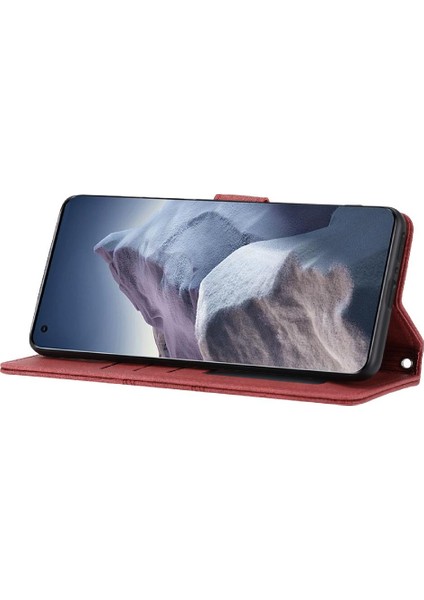 SZY Mall Xiaomi Mi 11 Için Flip Case Ultra Kickstand Cüzdan Kılıf Darbeye Kapatma (Yurt Dışından)